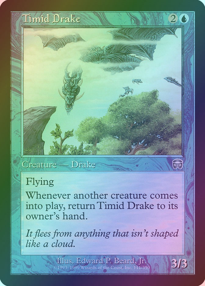 Timid Drake (MMQ) (111) / Foil