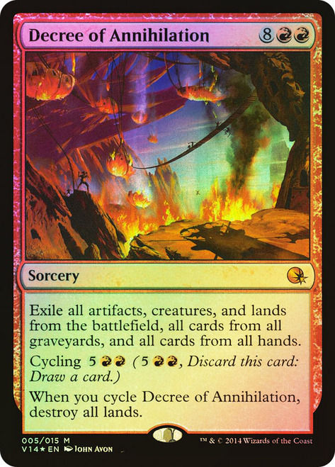 Decree of Annihilation (v14) / Foil