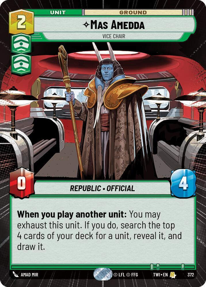 Mas Amedda - Vice Chair (Hyperspace) (TWI) (372)