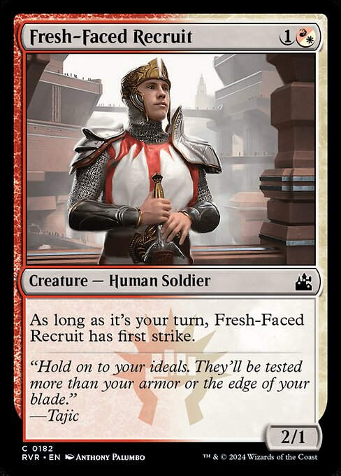 Fresh-Faced Recruit (rvr) (182)