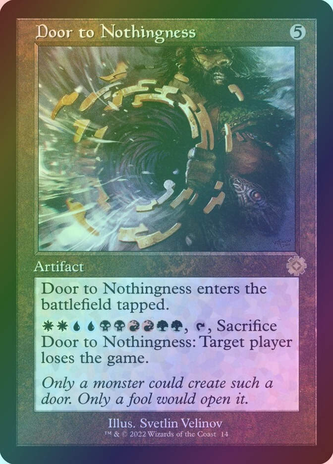 Door to Nothingness (BRR) (14) / Foil