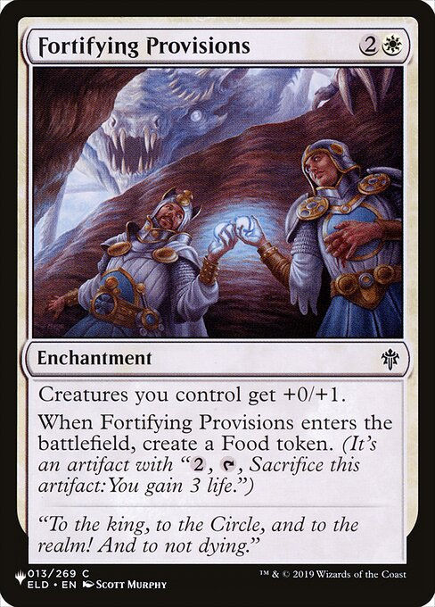 Fortifying Provisions (PLST) (ELD-13)
