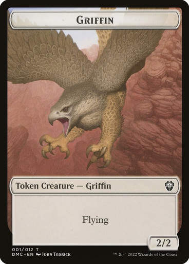 Griffin Token // Zombie Knight Token (tdmc)