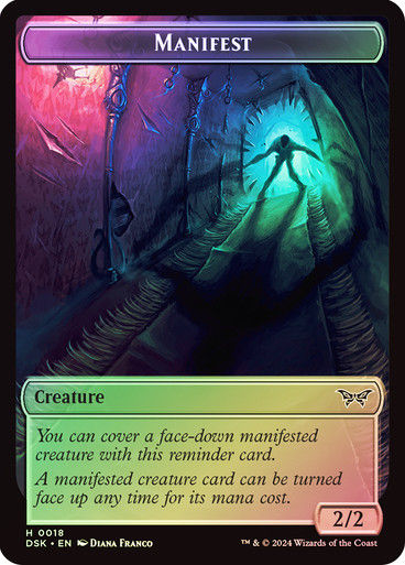 Demon (TDSK) (9) / Manifest (TDSK) (18)  / Foil — cara 2 de 2