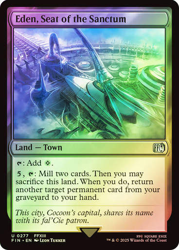 Eden, Seat of the Sanctum (FIN) (277) / Foil