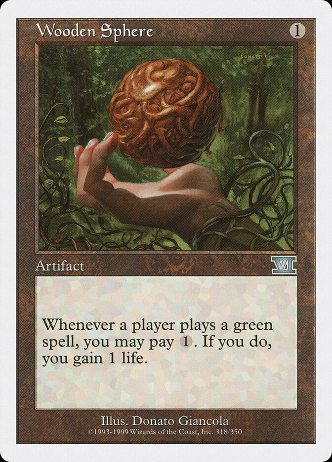 Wooden Sphere (6ED) (318)