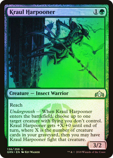 Kraul Harpooner (GRN) (136) / Foil