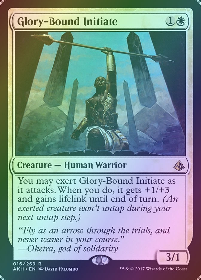Glory-Bound Initiate (AKH) (16) / Foil