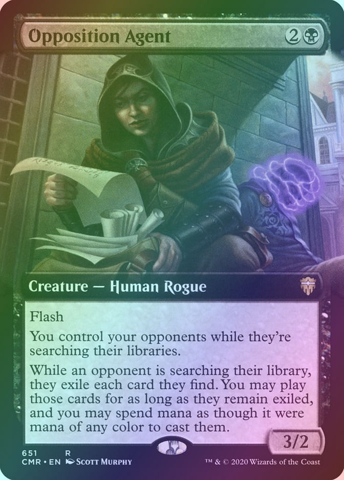 Opposition Agent (CMR) (651) / Extended Art / Foil