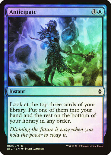 Anticipate (BFZ) (69) / Foil