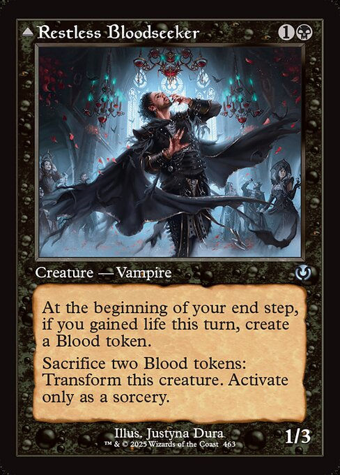Restless Bloodseeker // Bloodsoaked Reveler (INR) (463) / Retro Frame