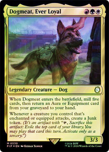 Dogmeat, Ever Loyal (pip) (530) / Surge Foil