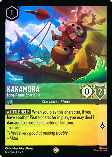 Kakamora - Long-Range Specialist (LOR_AZU) / Foil