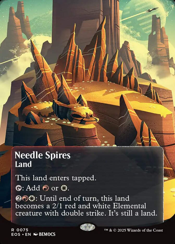 Needle Spires (EOS) (75) / Borderless