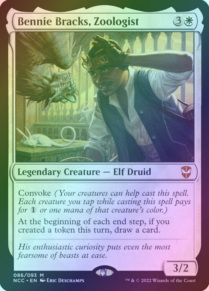 Bennie Bracks, Zoologist (NCC) (86) / Foil