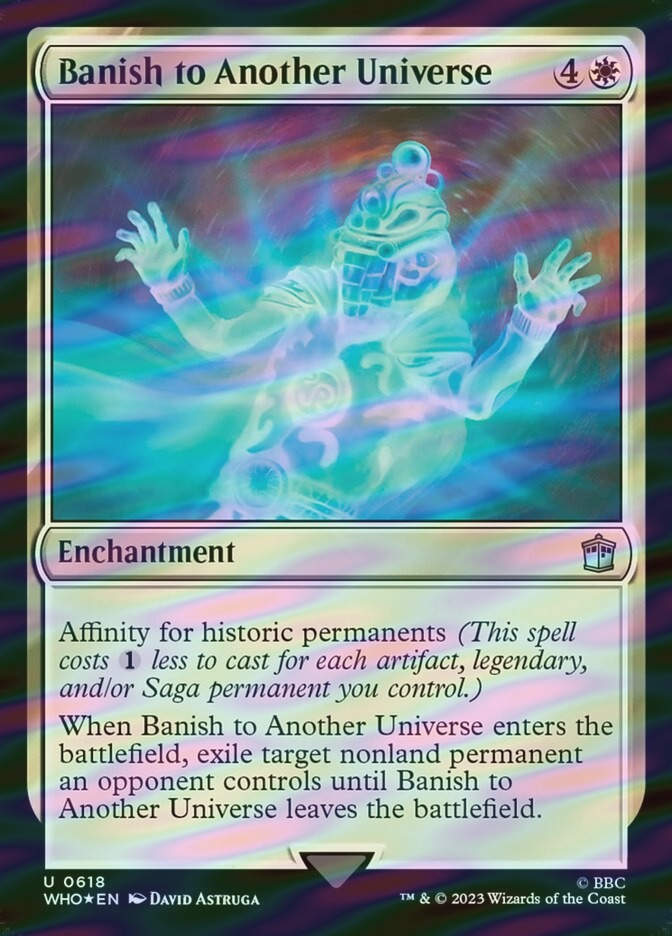 Banish to Another Universe (WHO) (618) / Surge Foil
