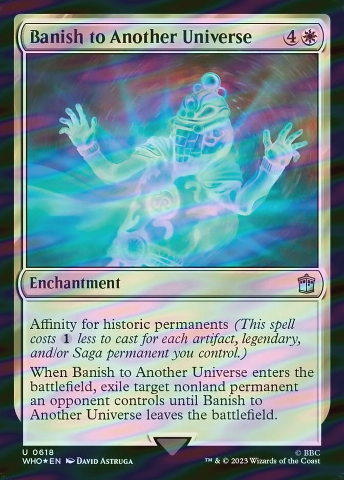 Banish to Another Universe (WHO) (618) / Surge Foil