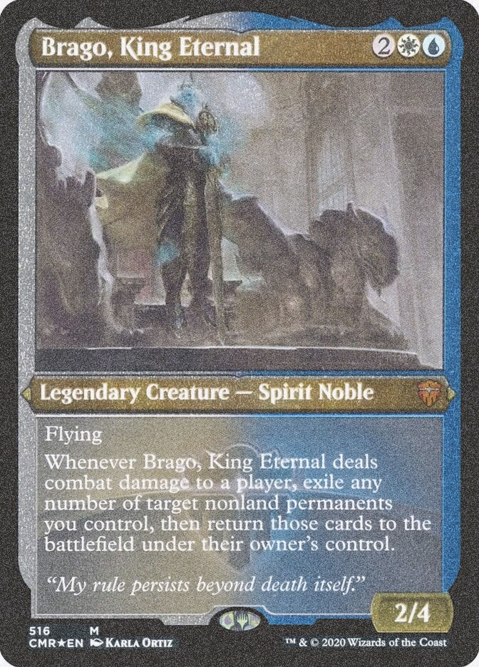 Brago, King Eternal (CMR) (516) / Foil Etched