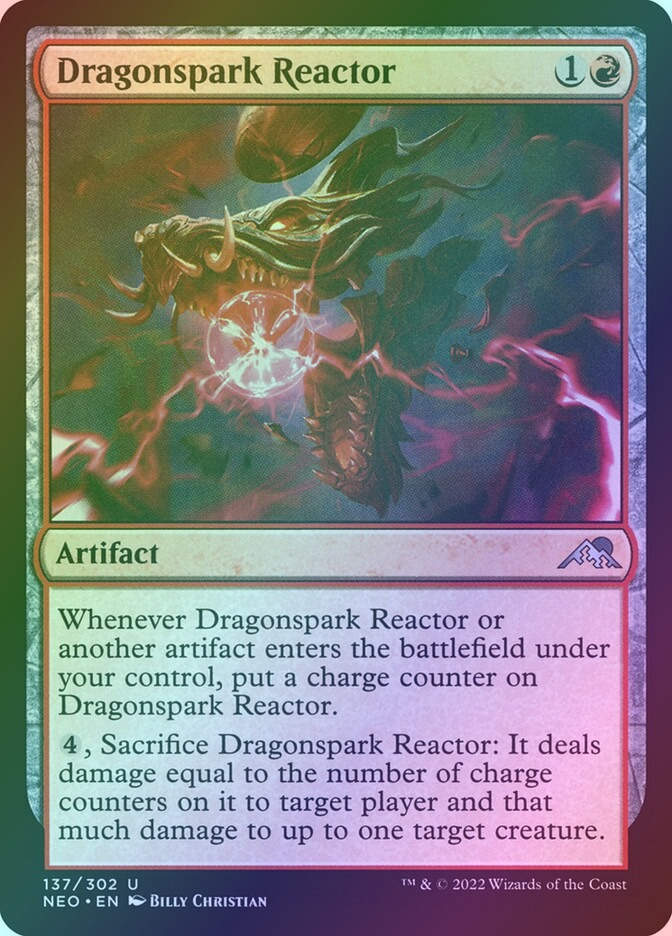 Dragonspark Reactor (NEO) (137) / Foil
