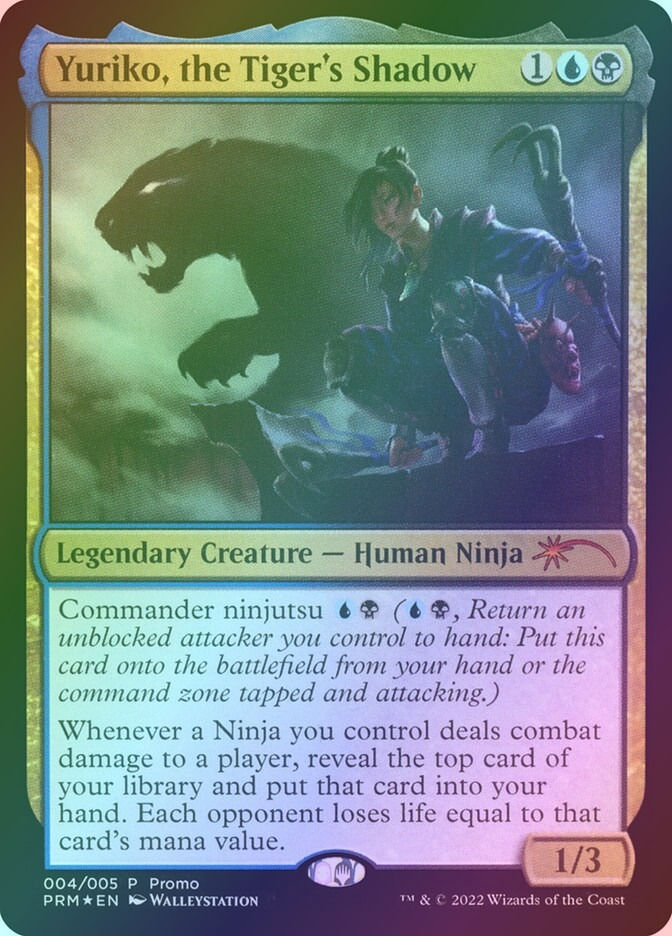 Yuriko, the Tiger's Shadow (PL22) (4) / Foil