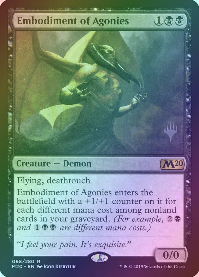 Embodiment of Agonies (PM20) (98p) / Foil