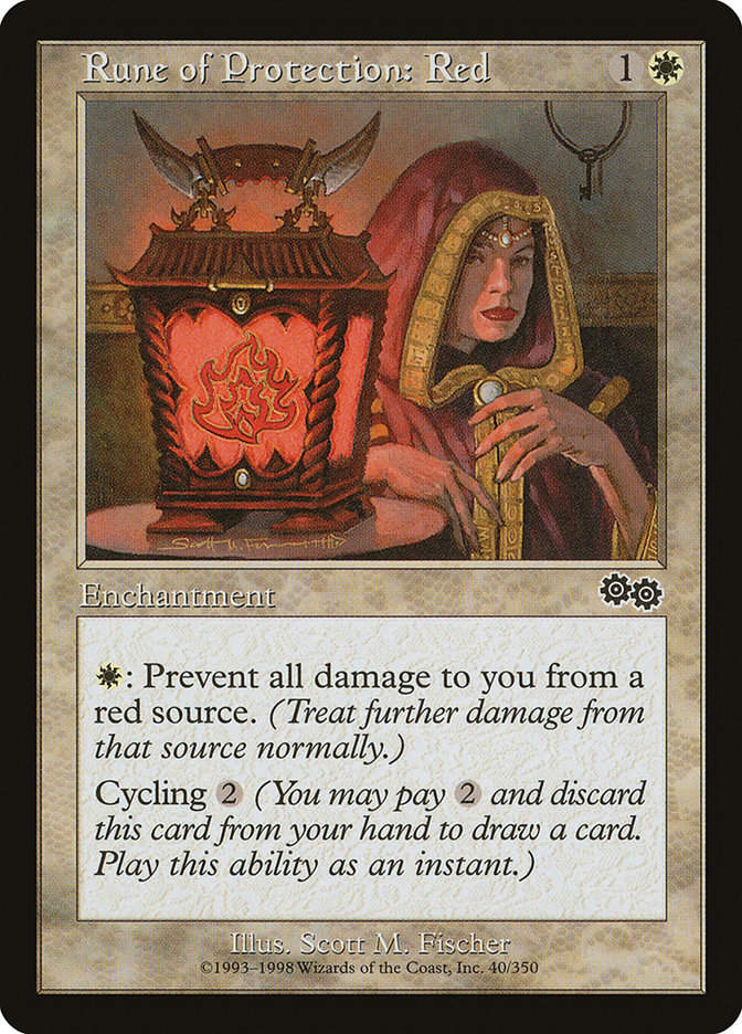 Rune of Protection: Red (USG) (40)