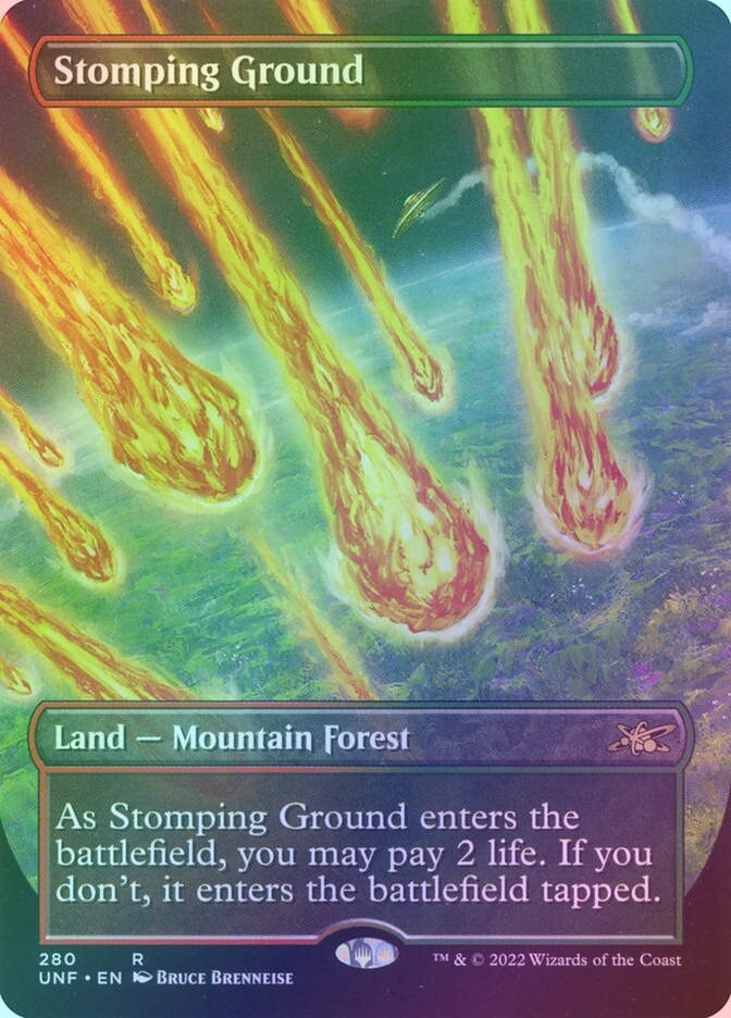 Stomping Ground (UNF) (280) / Borderless / Foil