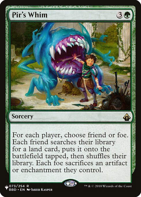 Pir's Whim (PLST) (BBD-73)