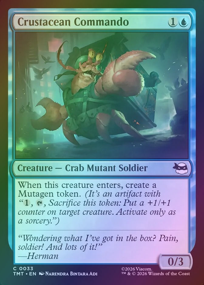 Crustacean Commando (TMT) (33) / Foil