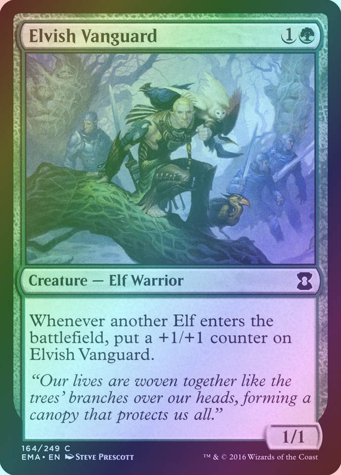 Elvish Vanguard (EMA) (164) / Foil