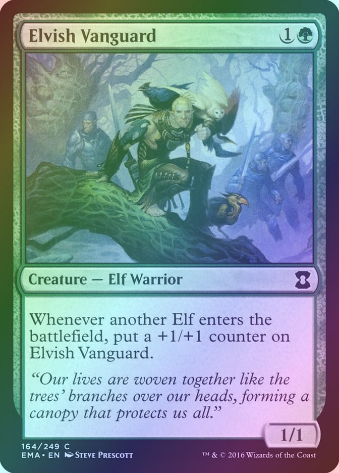 Elvish Vanguard (EMA) (164) / Foil