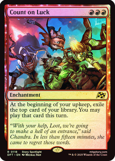 Count on Luck (DFT) (118) / Foil
