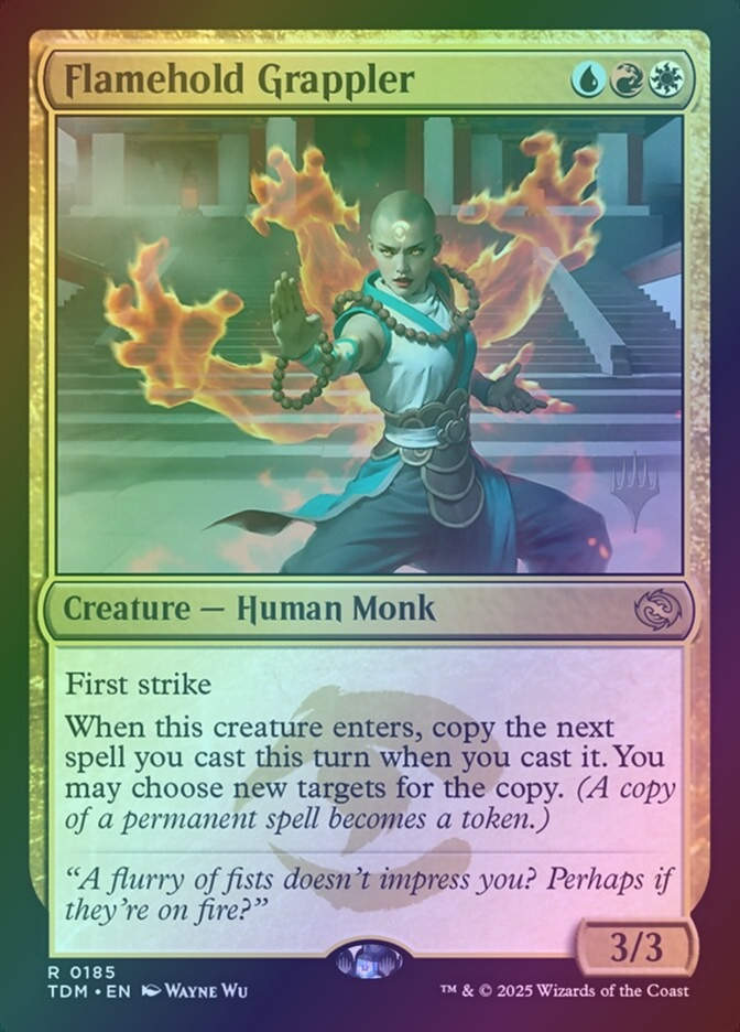 Flamehold Grappler (PTDM) (185p) / Foil