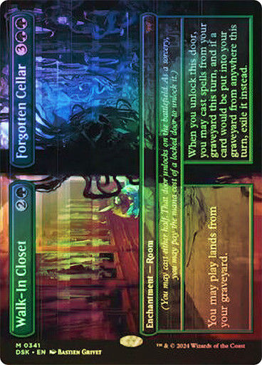 Walk-In Closet // Forgotten Cellar (DSK) (341) / Foil / Borderless
