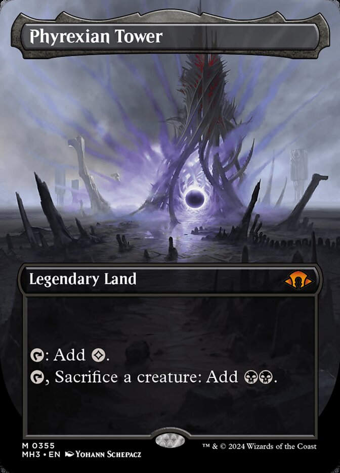 Phyrexian Tower (MH3) (355) / Borderless