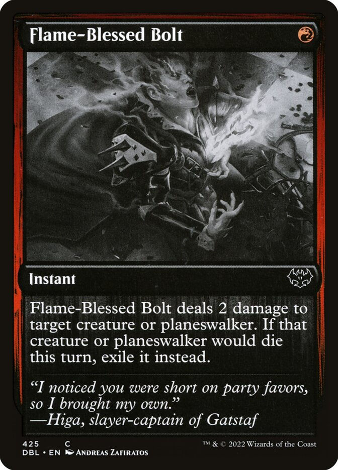 Flame-Blessed Bolt (DBL) (425)