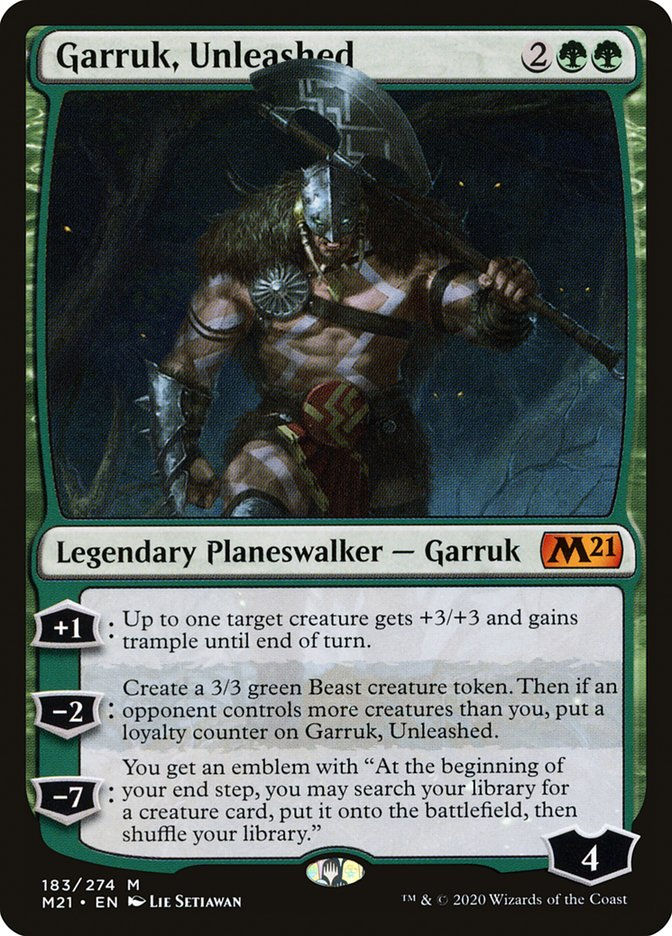 Garruk, Unleashed (M21) (183)