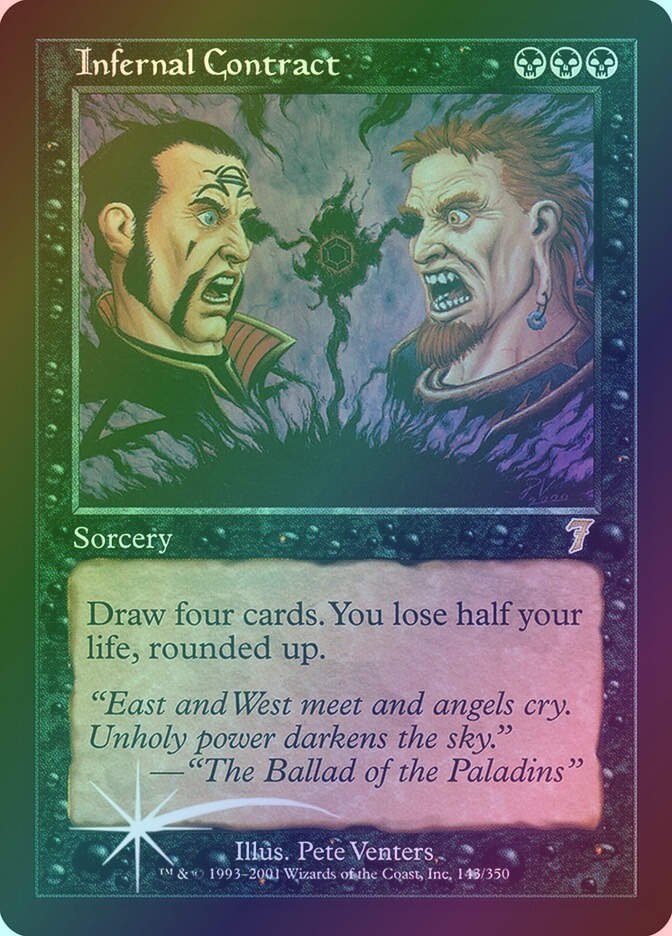 Infernal Contract (7ED) (143★) / Foil