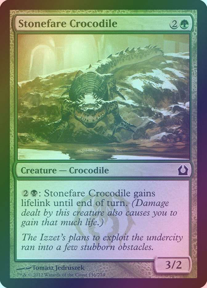 Stonefare Crocodile (RTR) (136) / Foil