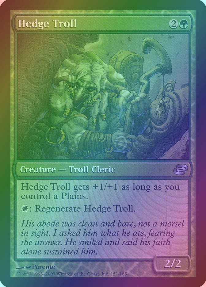 Hedge Troll (PLC) (151) / Foil