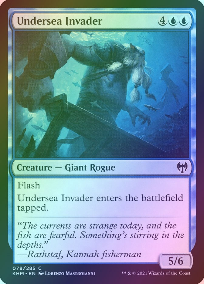 Undersea Invader (KHM) (78) / Foil