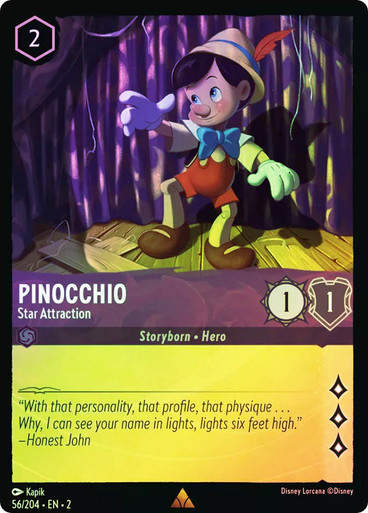 Pinocchio - Star Attraction (LOR_ROF) / Foil