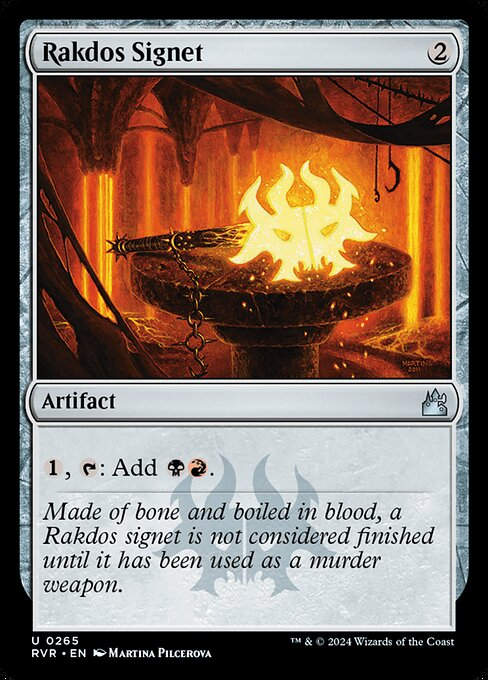Rakdos Signet (rvr) (265)