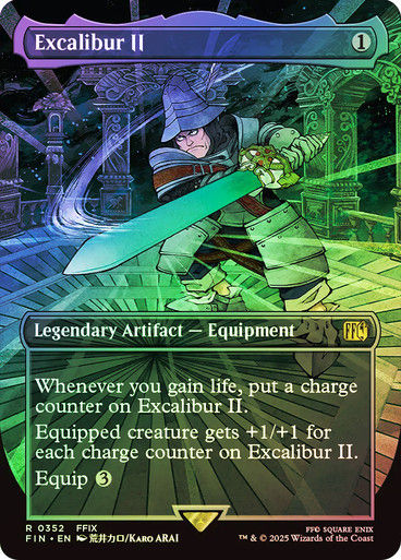 Excalibur II (FIN) (352) / Borderless / Foil
