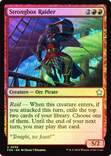 Strongbox Raider (FDN) (96) / Foil