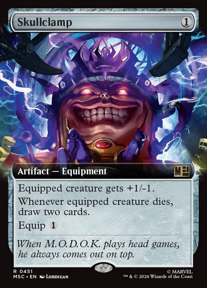 Skullclamp (MSC) (451) / Extended Art