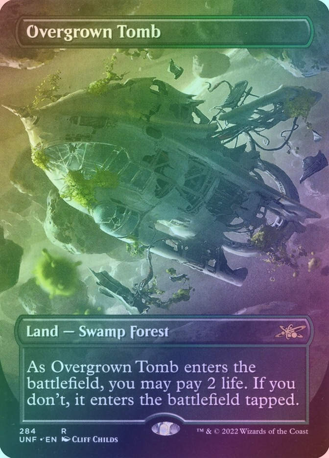Overgrown Tomb (UNF) (284) / Borderless / Foil