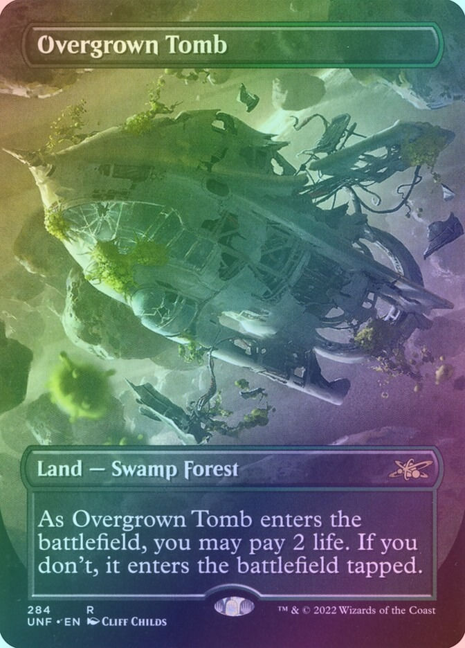 Overgrown Tomb (UNF) (284) / Borderless / Foil