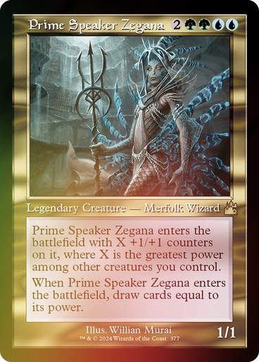Prime Speaker Zegana (rvr) (377) / Retro / Foil