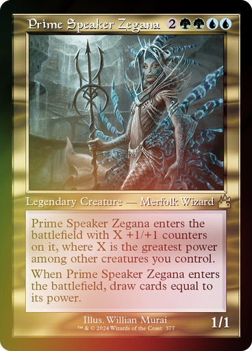 Prime Speaker Zegana (rvr) (377) / Retro / Foil